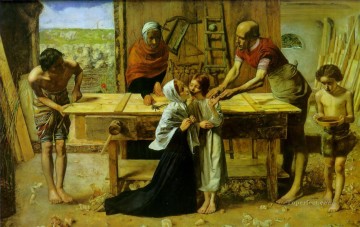  eine - Christ Schreiner Präraffaeliten John Everett Millais